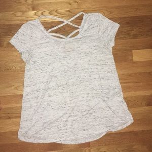 Crisscross back T-shirt